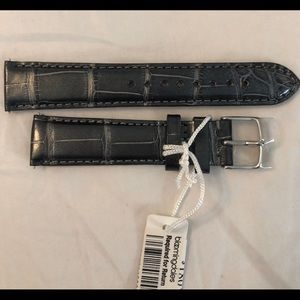 New Michele alligator watch band.